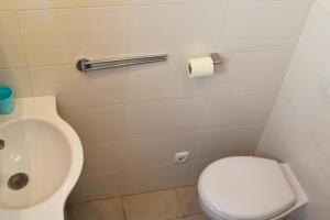 Koupelna v ubytování Apartment Viska