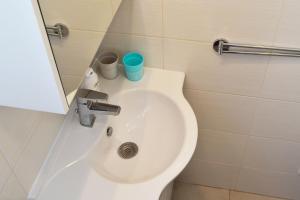 Koupelna v ubytování Apartment Viska