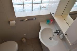 Koupelna v ubytování Apartment Viska