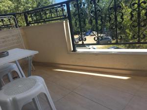 Balkón nebo terasa v ubytování Guest rooms Luxor