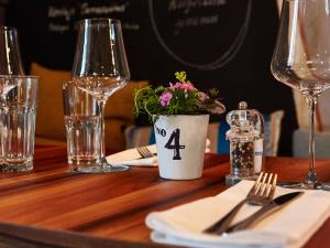 Nápoje v ubytování August Restaurant Hotel