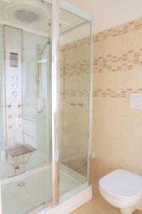 Koupelna v ubytování Salvius B&B