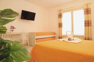 Postel nebo postele na pokoji v ubytování Salvius B&B