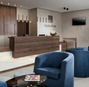 TV a/nebo společenská místnost v ubytování Mamaison Residence Sulekova Bratislava