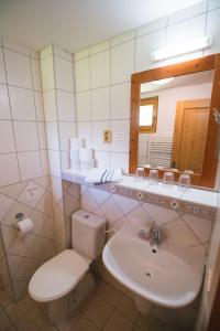 Kúpeľňa v ubytovaní Chata 118 pri Liptovskej Mare a Tatralandii