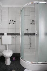 Koupelna v ubytování Rooms Ivan