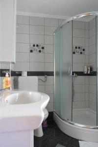 Koupelna v ubytování Rooms Ivan