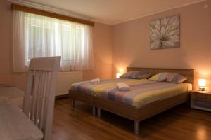 Postel nebo postele na pokoji v ubytování Rooms Ivan