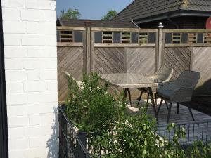 Ein Balkon oder eine Terrasse in der Unterkunft Ferienhaus Merzijana