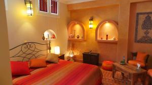 Χώρος καθιστικού στο Riad Dar Zouhour