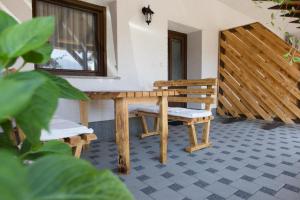 Balkón nebo terasa v ubytování Studio Apartments Plitvice Lacus
