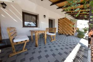 Balkón nebo terasa v ubytování Studio Apartments Plitvice Lacus