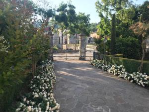 Zahrada ubytování Relais Villa Borghetto