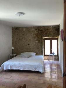 Postel nebo postele na pokoji v ubytování Provence Haus