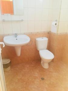 Koupelna v ubytování Hotel Elmaz