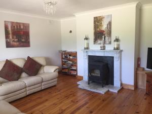 Зона вітальні в Padua Guest Accommodation Rosslare