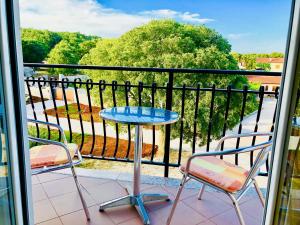 Balkón nebo terasa v ubytování Guest House Maxi