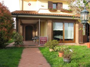Zahrada ubytování B&B Dora e Flavio Country Rooms