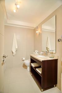 Koupelna v ubytování Hotel Gran Palace