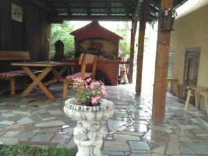 Patio nebo venkovní prostory v ubytování Apartment Tomašević