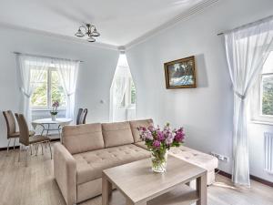 TV a/nebo společenská místnost v ubytování Apartment Villa Dionysus