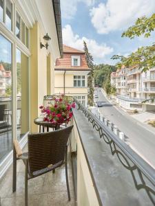 Balkón nebo terasa v ubytování Apartment Villa Dionysus