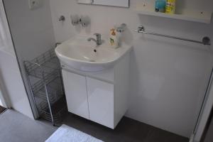Koupelna v ubytování Apartmány Lípa