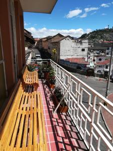 Üldine mäevaade või majutusasutusest Community Hostel Quito pildistatud vaade