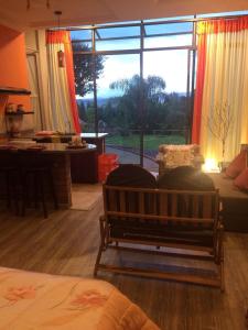 Χώρος καθιστικού στο NUESTRA CASA - OUR HOME Suite-Studio Cuenca by A2CC