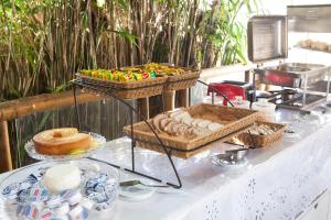Comida in lodge ou em algum lugar perto