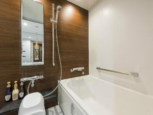 Koupelna v ubytování HOTEL MYSTAYS Sapporo Aspen