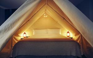 Letto o letti in una camera di Basecamp Tahoe South