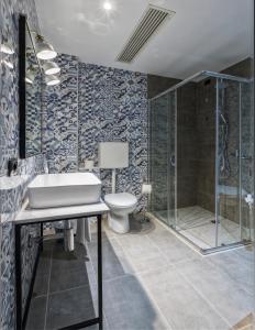 Ванная комната в Hotel Napoleon Susa