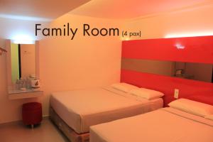 Postel nebo postele na pokoji v ubytování Time Hotel
