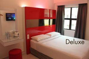 Postel nebo postele na pokoji v ubytování Time Hotel
