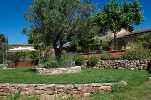 Zahrada ubytování Bastide de l'Avelan
