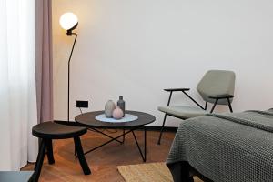 Boutique rooms Kastel Ismaeli的休息区