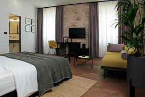 Boutique rooms Kastel Ismaeli客房内的一张或多张床位