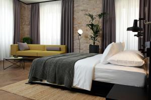 Boutique rooms Kastel Ismaeli客房内的一张或多张床位