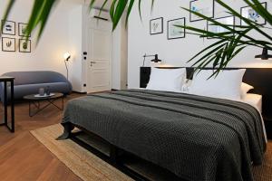 Boutique rooms Kastel Ismaeli客房内的一张或多张床位