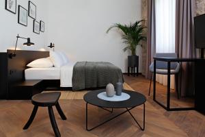 Boutique rooms Kastel Ismaeli客房内的一张或多张床位
