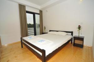 Letto o letti in una camera di B&B Botel Charlie