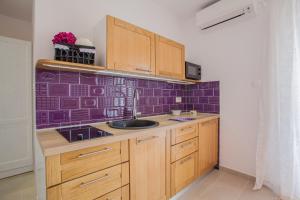Kuchyň nebo kuchyňský kout v ubytování Guesthouse Maver