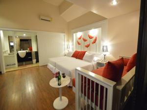Vuode tai vuoteita majoituspaikassa Koh Hai Fantasy Resort & Spa