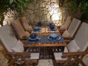A seating area at Villa Roxy 3 BR villa with one of the most unique gardens in Kalkan