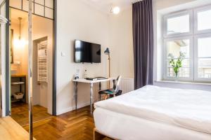 Posteľ alebo postele v izbe v ubytovaní NOVUMHOUSE - Tomasza