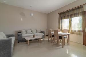 Posezení v ubytování Luxury apartments Marianna