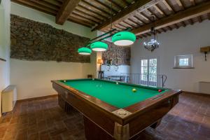 Biliardový stôl v ubytovaní B&B Pietra a Padule