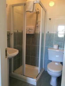 Koupelna v ubytování O'Connors Guesthouse
