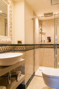 Salle de bains dans l'établissement Hotel Santo Stefano